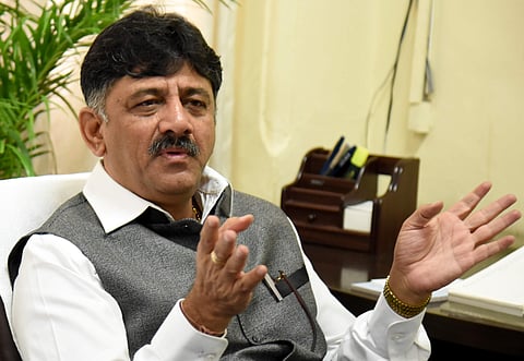 File photo of DK Shivakumar | (Picture: Express)