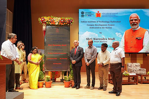 During the ceremony | (Pic: IIT Hyderabad)