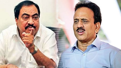 eknath khadse-girish mahajan