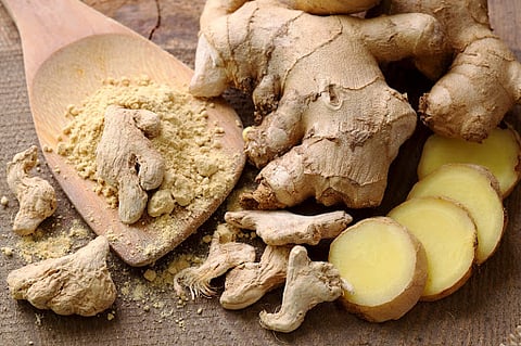 Ginger coronavirus