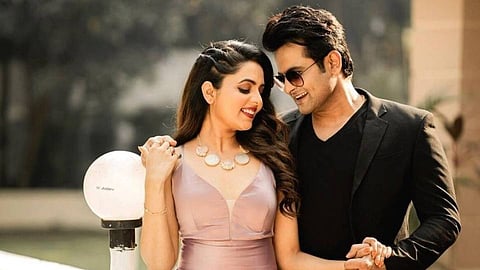 Sugandha Mishra and Sanket Bhosale
