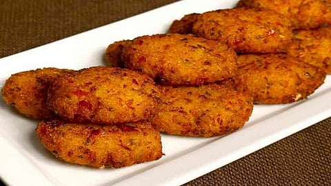 सूजी टिकिया