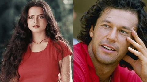 Rekha and imran khan