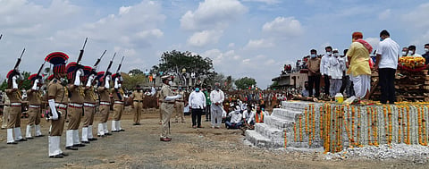 राजीव सातव अंत्यविधी