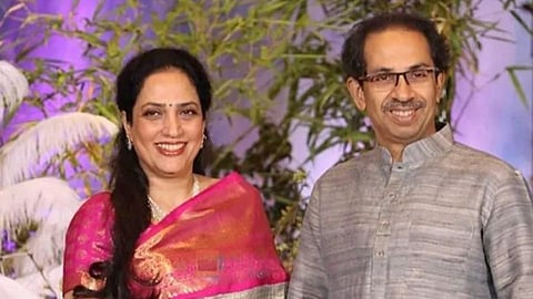 Rashmi and Uddhav Thackeray