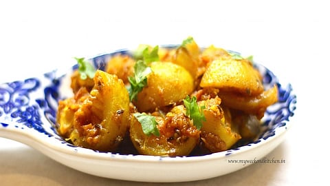 भरलेल्या ढेमशांची भाजी