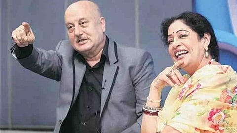 Anupam Kher and Kirron Kher
