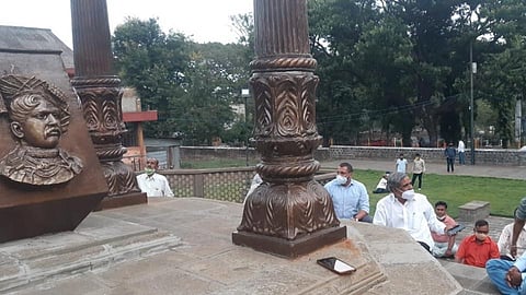 कोल्हापुरात सकल मराठा समाजाचा आत्मक्लेश; नव्या लढ्याचा संकल्प