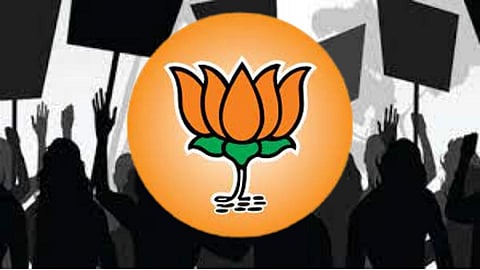 BJP Agitation