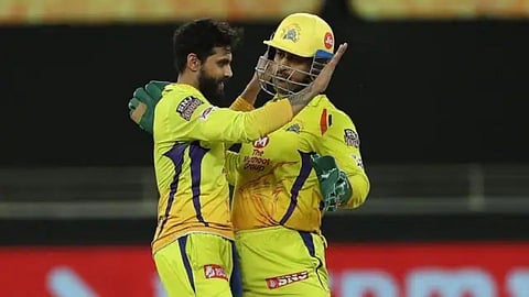 ravindra jadeja and ms dhoni