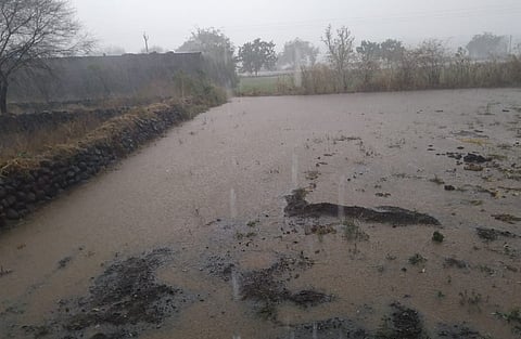 heavy rain