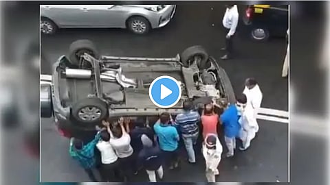 दम लगा के हैशाsss ... वाळकेश्वरचा थरारक Video पाहिलात का?