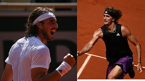 Stefanos Tsitsipas and Alexander Zverev