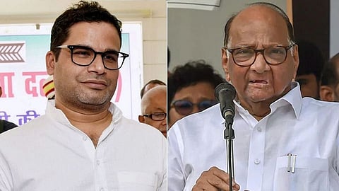 शरद पवार-प्रशांत किशोर पुन्हा भेटले; 12 दिवसांतील तिसरी भेट