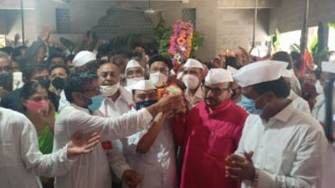 संत मुक्ताबाई पालखीचे प्रस्थान; नवीन मंदिरात मुक्काम