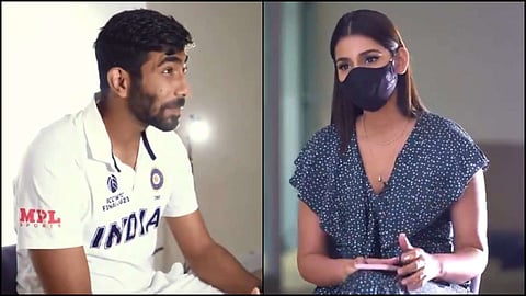 jasprit bumrah And sanjana ganesan