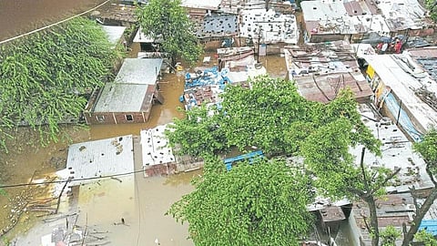Flood Situation In Karad