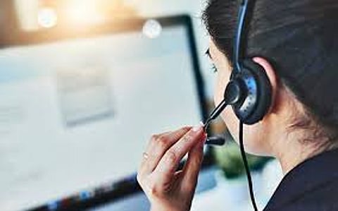 fake call center
