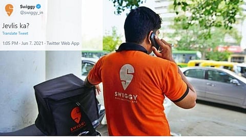 Swiggy लाही ग्राहकांची काळजी; विचारला भन्नाट प्रश्न