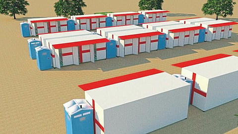 proposed container hospital