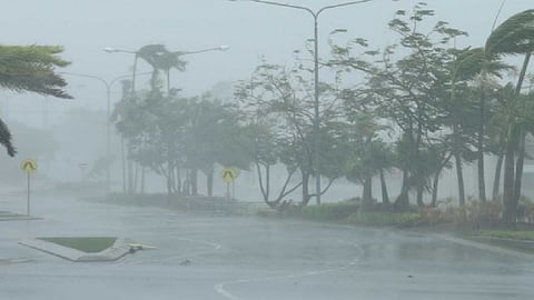 heavy rain