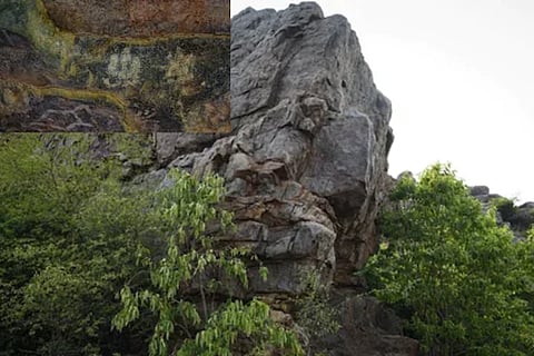 हरियाणात सापडली एक लाख वर्षांपूर्वीच्या भित्तीचित्रांची गुहा; पाहा फोटो