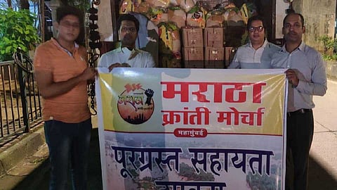 मराठा बिझनेसमन फोरमची कोकणच्या पूरग्रस्तांना मदत