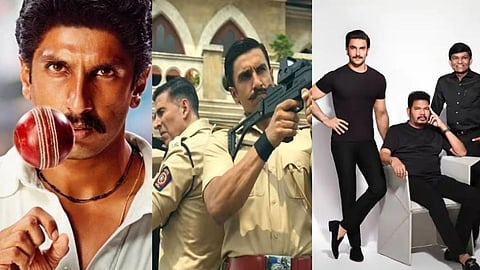 ranveer singh list of upcoming movies