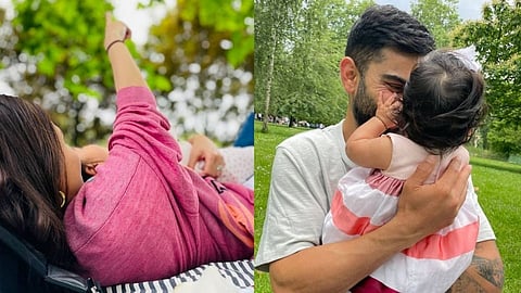 virat kohli anushka sharma daughter vamika 6 months birthday