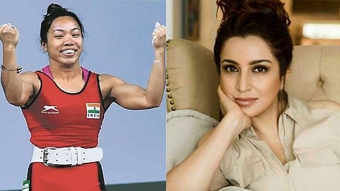 actress tisca chopra apologises for congratulating mirabai chanu with indonesian weightlifter photo pvk99
