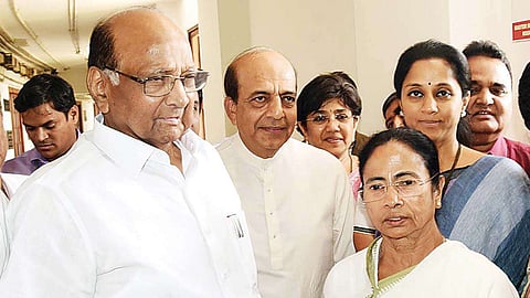 'ममतां'नी घेतली शरद पवारांची भेट; म्हणाल्या, 'देशातील लोकशाही...'