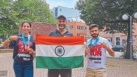 in the german iornman competition 6 people from nashik won Ironman title