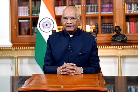 'भारताकडे जग विस्मयानं पाहतं'; राष्ट्रपती कोविंद यांचं देशाला उद्देशून संबोधन