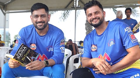 MS Dhoni And Suresh Raina