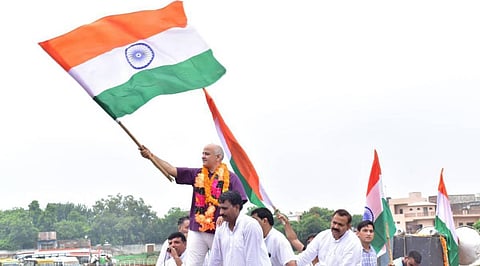 उपमुख्यमंत्र्यांसह 'आप'च्या १७ नेत्यांविरुद्ध गुन्हा दाखल; कोरोना नियमांचे उल्लंघन