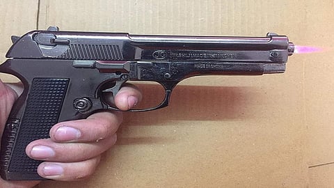 smoking gun