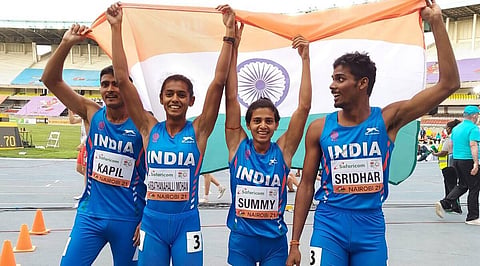 mixed relay