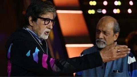 amitabh bachchan with kbc producar
