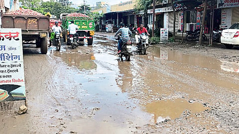 incomplete construction of nampur nalkas road politics
