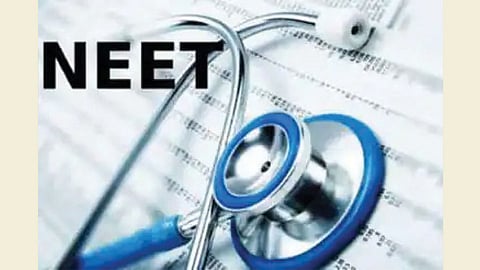 NEET exam frisking