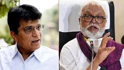 chhagan bhujbal and kirit somayya