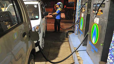 CNG filling