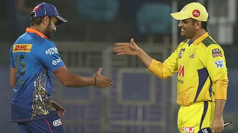 Rohit Sharma And MS Dhoni