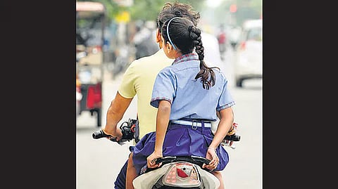 child helmet