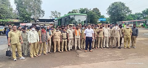 पगार न मिळाल्याने पीएमपीएमएलच्या चालकांचा संप