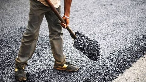 Road construction