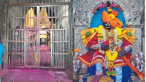 जोतिबा मंदिर परिसरातील तीन दरवाजे भाविकांसाठी खुले