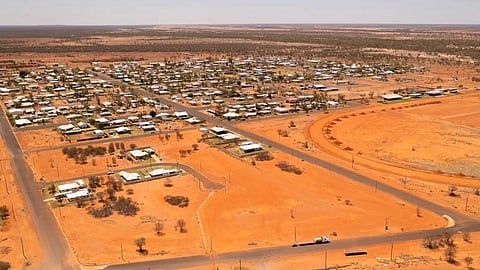 Australian town Quilpie