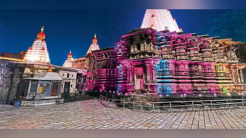 Kolhapur : शिवाजी चौकापासून मुख्य दर्शन रांग