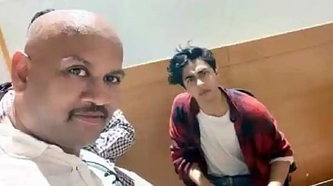 Aryan Khan and KP Gosavi